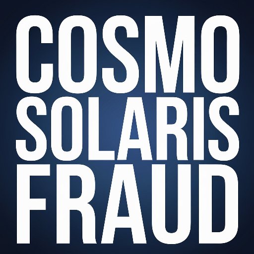 An image about how Cosmo Solaris has been accused of fraud in the solar industry. 