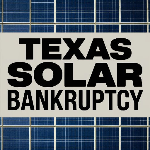 Texas Solar Integrated Bankruptcy